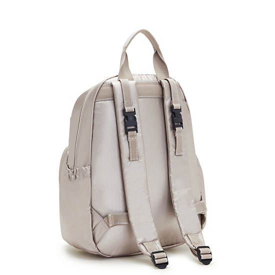 Sac À Main Kipling Maisie Classiche Diaper Backpack Beige | FR 1937AH